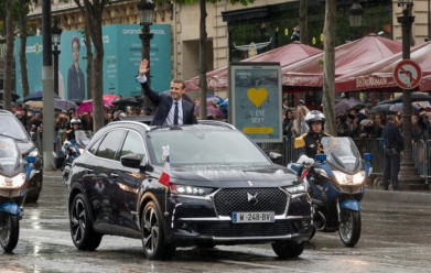DS 7 Crossback Becomes the French Presidential Car